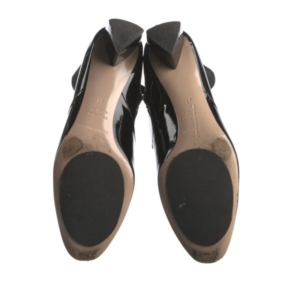 Nicholas Kirkwood Patent Leather Knee-High Riding Boots - Picture 5 of 5